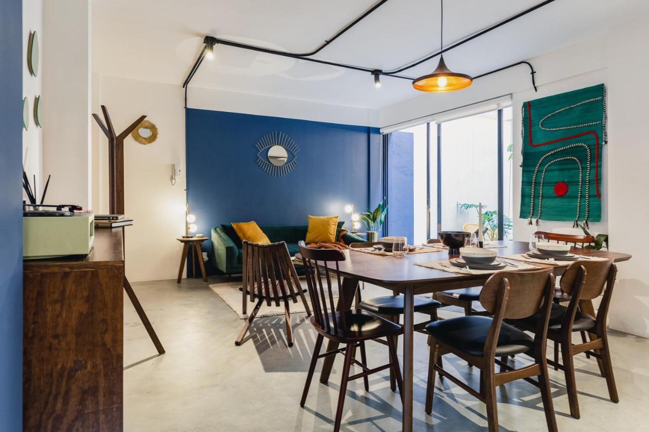 Cozy & Hip Roma Apt With 2 Private Terraces! Cidade do México